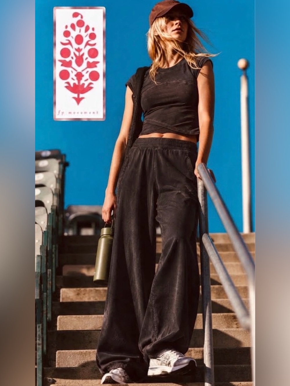 NWT 🔥 Free People Movement Hot Shot Crossover Set Espresso Brown Small